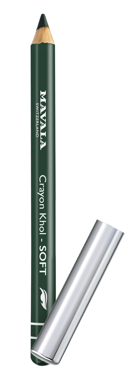 Crayon Khol-Soft - Velvet Green (Dunkelgrün)  - Augenkontur-Stifte - Für einen strahlenden Blick   - Vegan